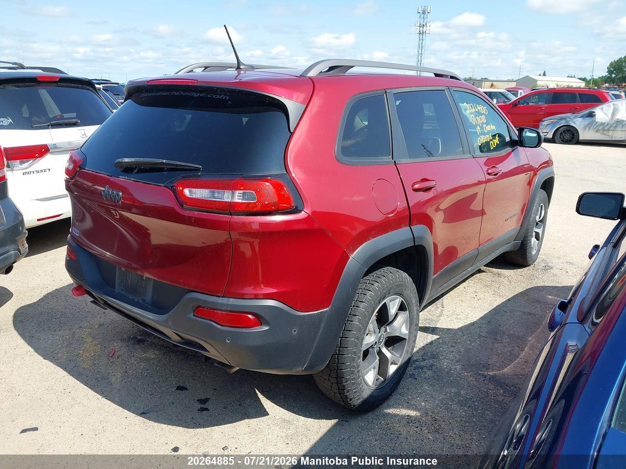 1C4PJMBS4EW171081 · 2014 JEEP CHEROKEE TRAILHAWK · 4/16