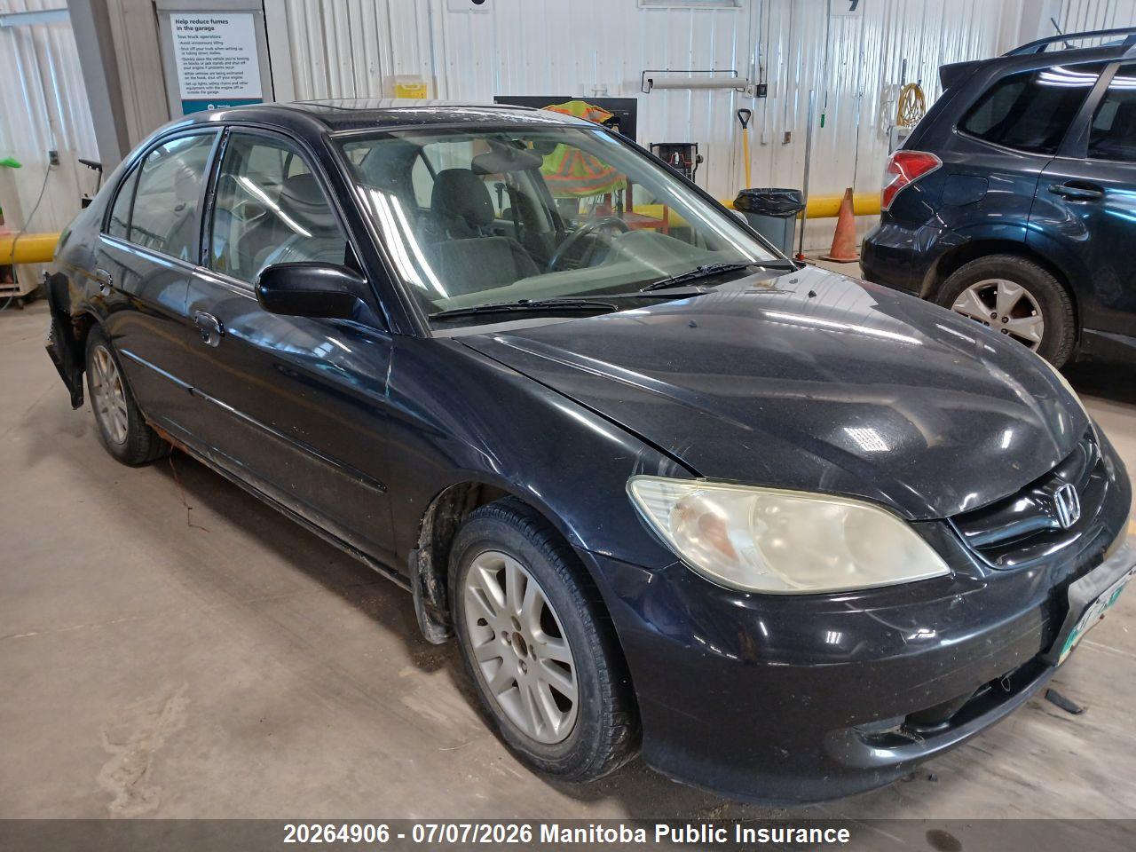 2HGES16665H014510 · 2005 HONDA CIVIC LX