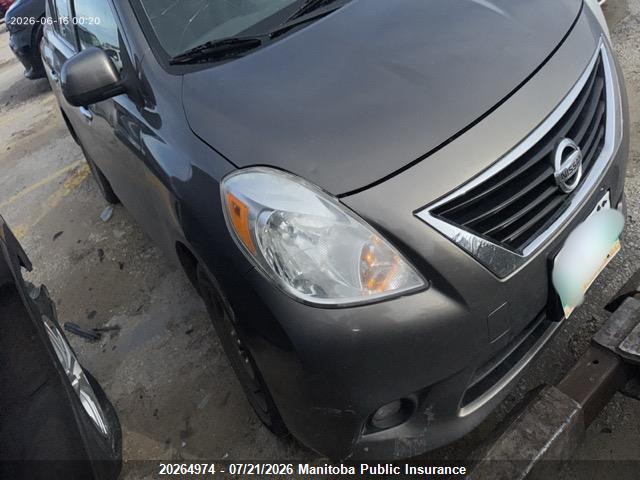 3N1CN7AP7CL907437 · 2012 NISSAN VERSA 1.6 SL