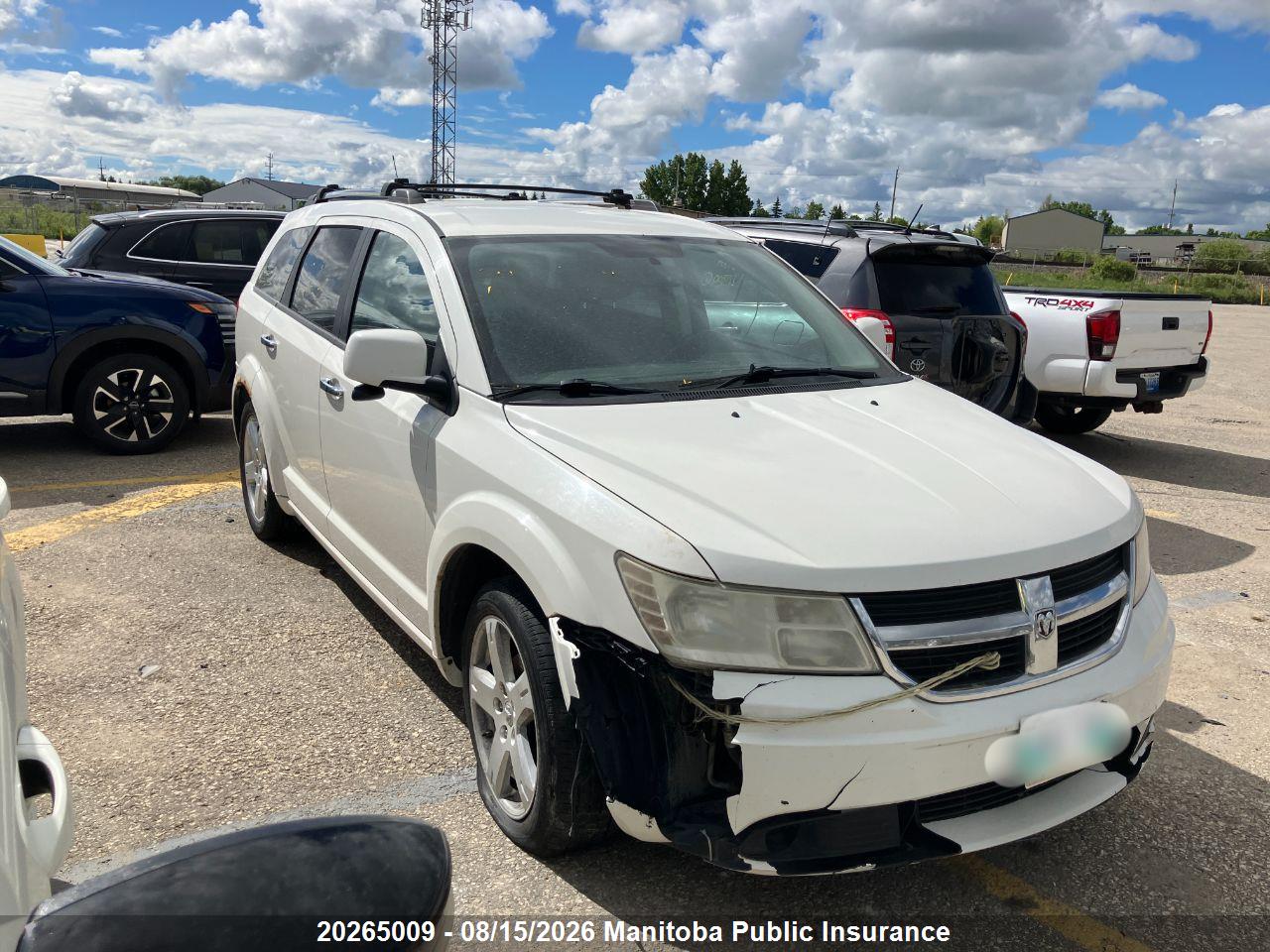 3D4PH6FV0AT172033 · 2010 DODGE JOURNEY R/T