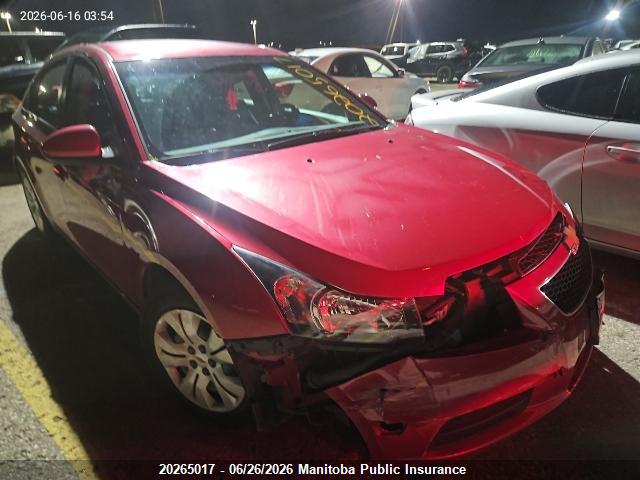 1G1PC5SB1D7306051 · 2013 CHEVROLET CRUZE LT TURBO