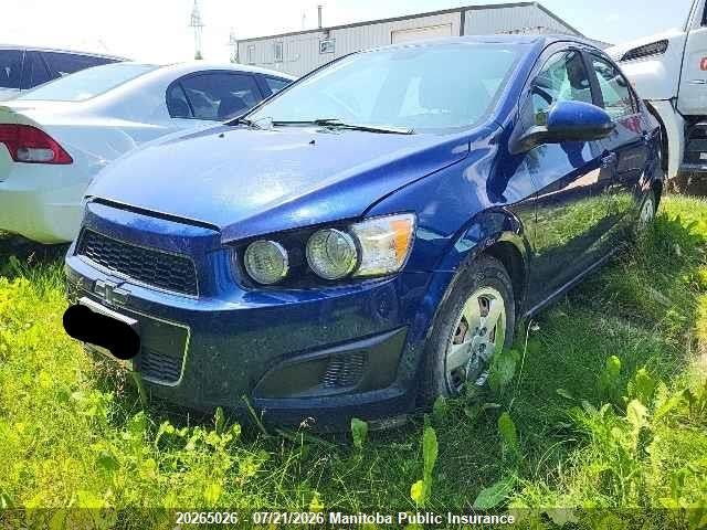 1G1JC5SH2C4197626 · 2012 CHEVROLET SONIC LT