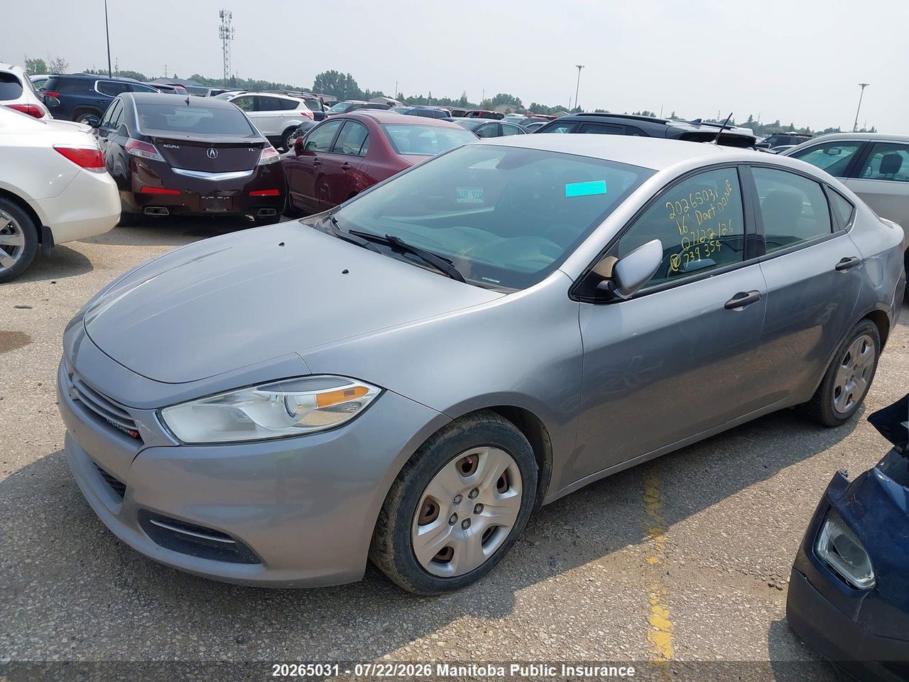1C3CDFAA9GD739354 · 2016 DODGE DART SE · 2/17