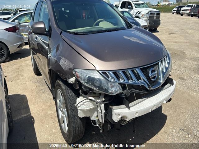 JN8AZ1MW5AW138957 · 2010 NISSAN MURANO SL