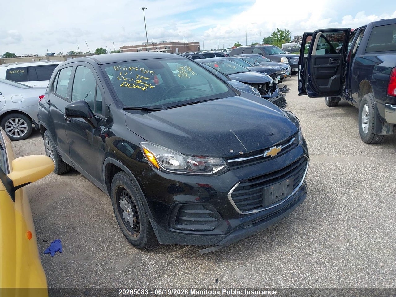 3GNCJKSB1HL284989 · 2017 CHEVROLET TRAX LS