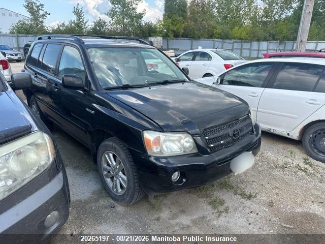 JTEEW21A070035909 · 2007 TOYOTA HIGHLANDER HYBRID LIMITED