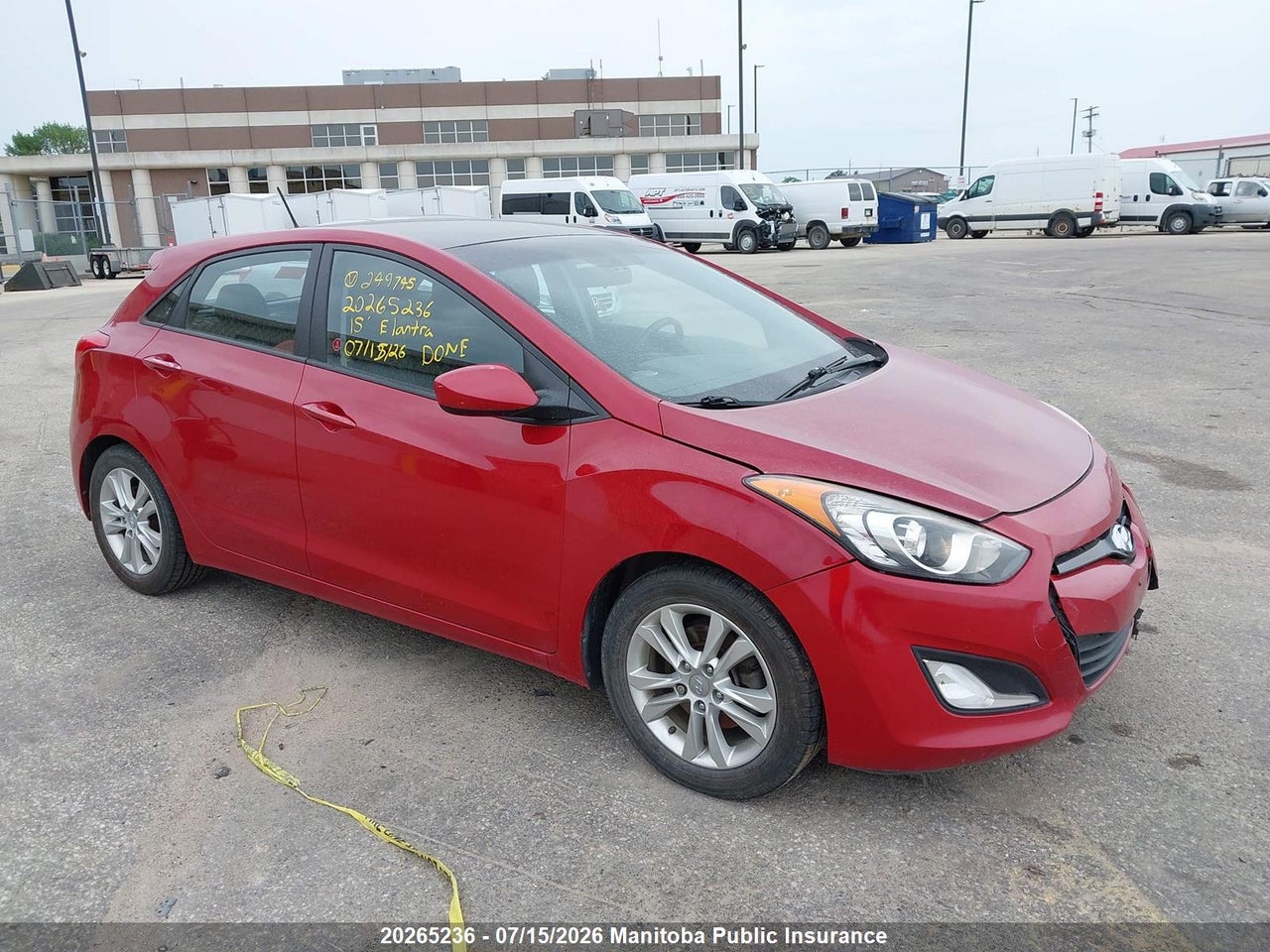 KMHD35LH4FU249745 · 2015 HYUNDAI ELANTRA GT GLS
