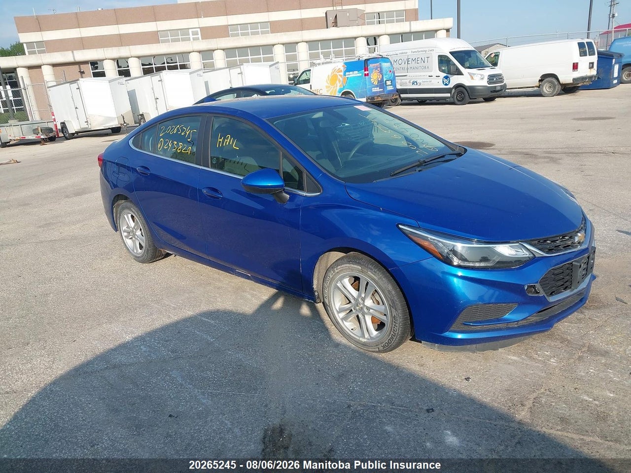 1G1BE5SM7J7243829 · 2018 CHEVROLET CRUZE LT TURBO