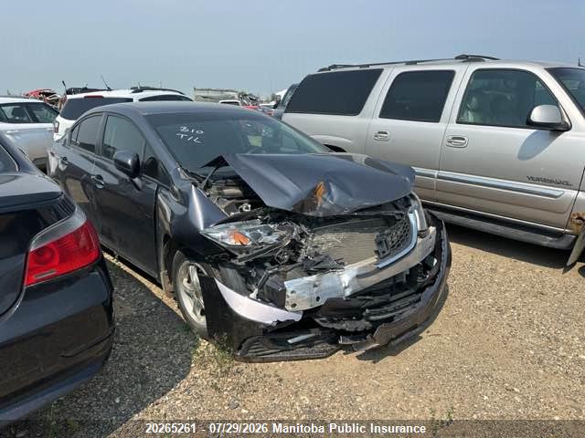 2HGFB2F40EH038522 · 2014 HONDA CIVIC LX