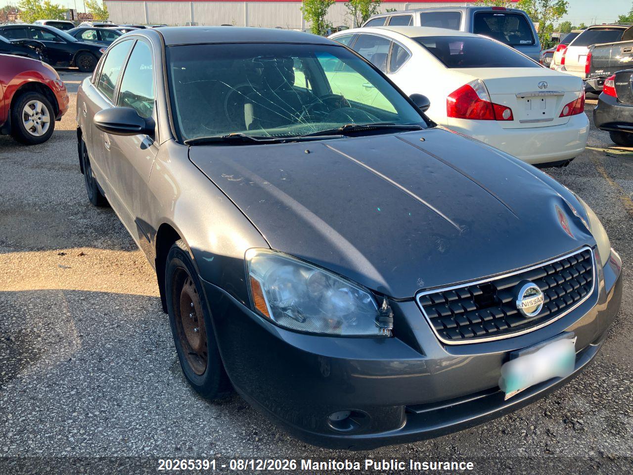 1N4AL11D36C195723 · 2006 NISSAN ALTIMA 2.5 S