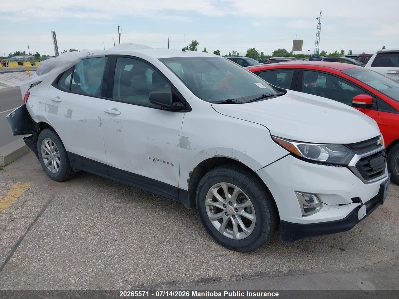 2GNAXSEV4K6128484 · 2019 CHEVROLET EQUINOX LS