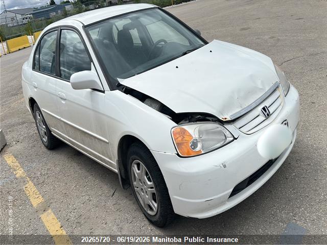 2HGES16641H905650 · 2001 HONDA CIVIC LX