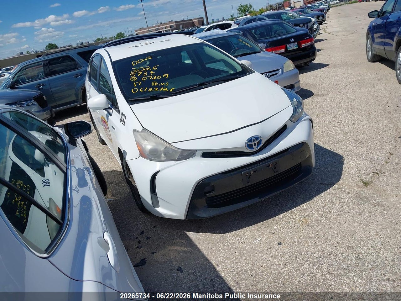 JTDZN3EU5HJ073019 · 2017 TOYOTA PRIUS V