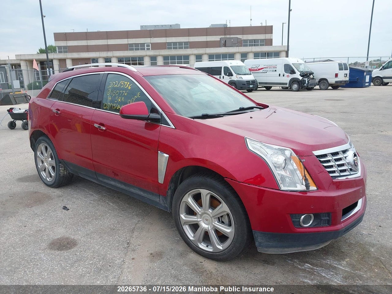 3GYFNGE38ES650776 · 2014 CADILLAC SRX V6
