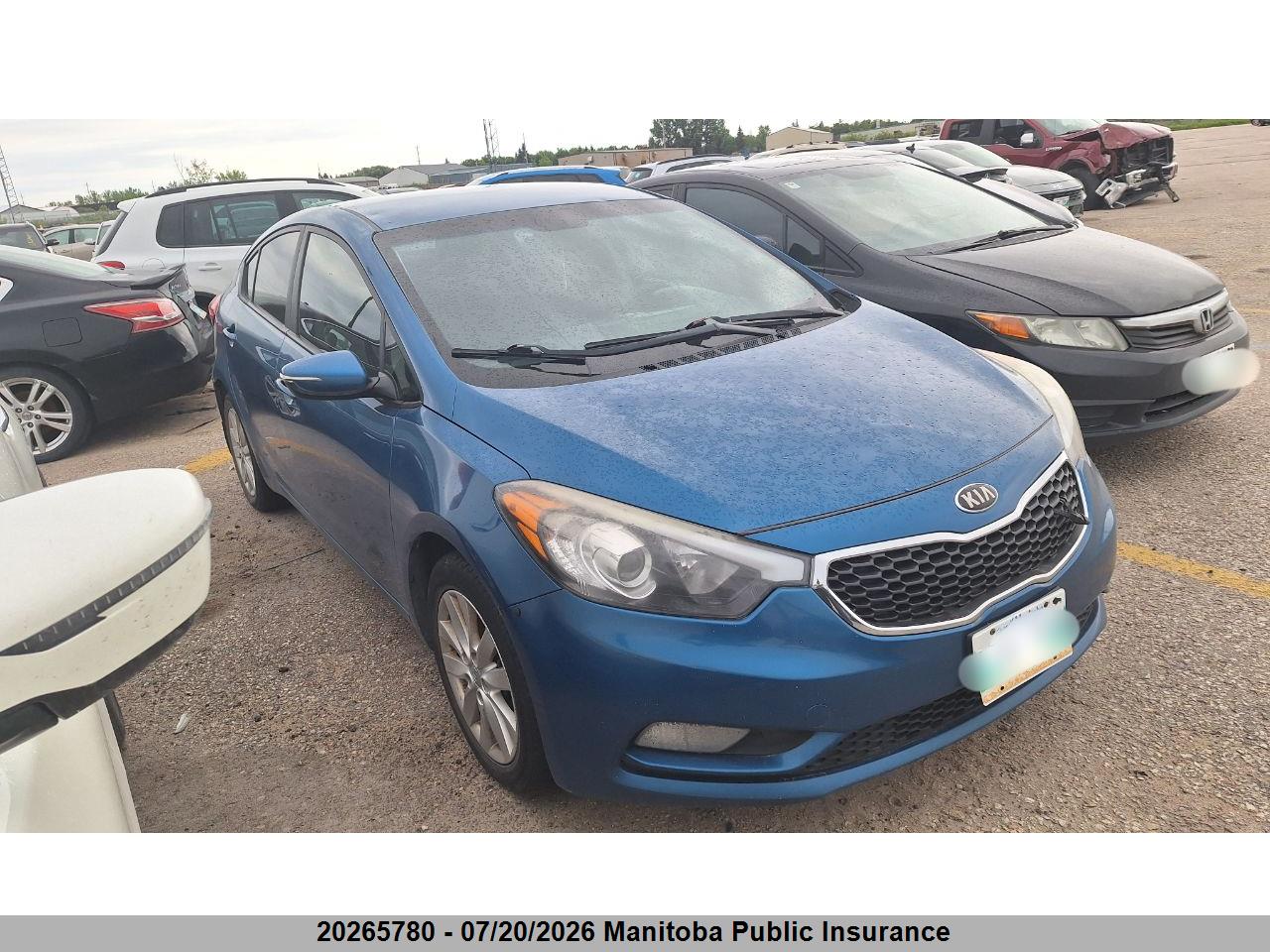 KNAFX4A66E5154073 · 2014 KIA FORTE LX