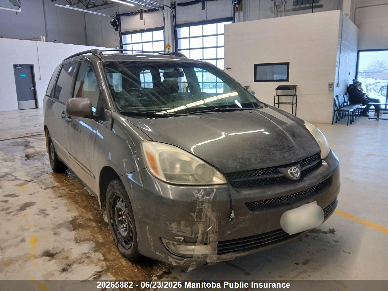 5TDZA23C05S329517 · 2005 TOYOTA SIENNA LE V6