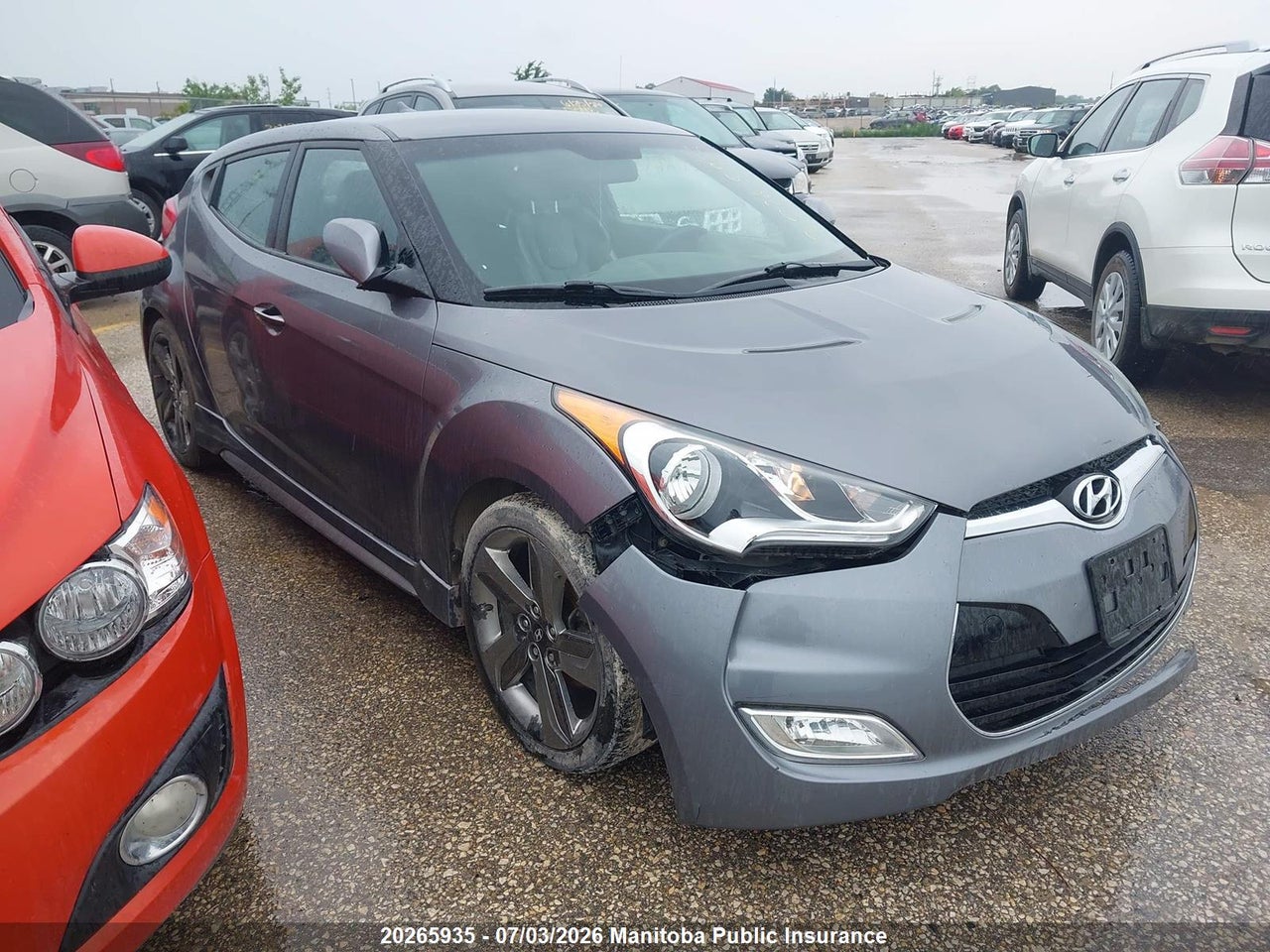 KMHTC6AD4DU092040 · 2013 HYUNDAI VELOSTER