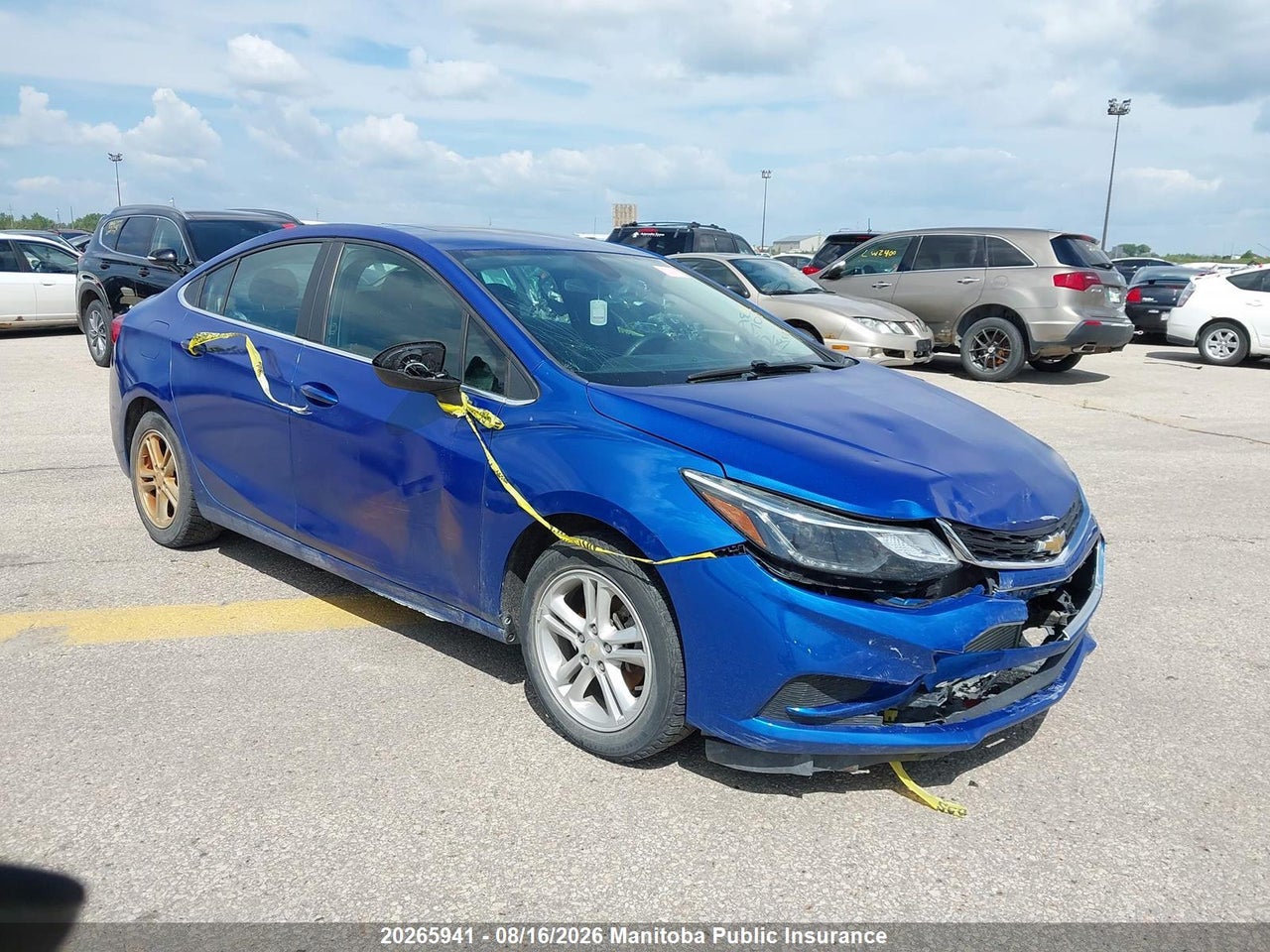 3G1BE5SM7HS600034 · 2017 CHEVROLET CRUZE LT TURBO