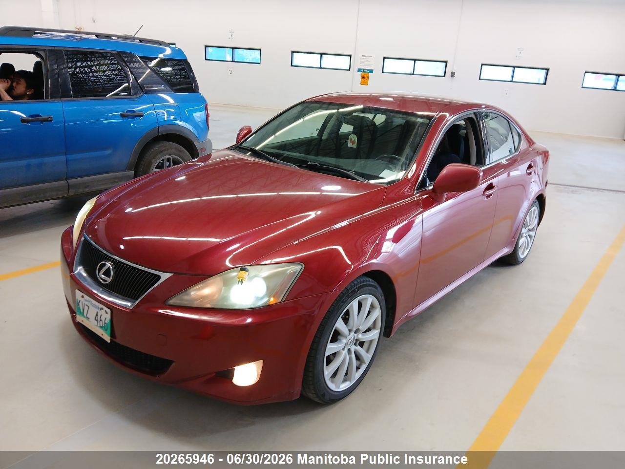 JTHCK262465001478 · 2006 LEXUS IS 250
