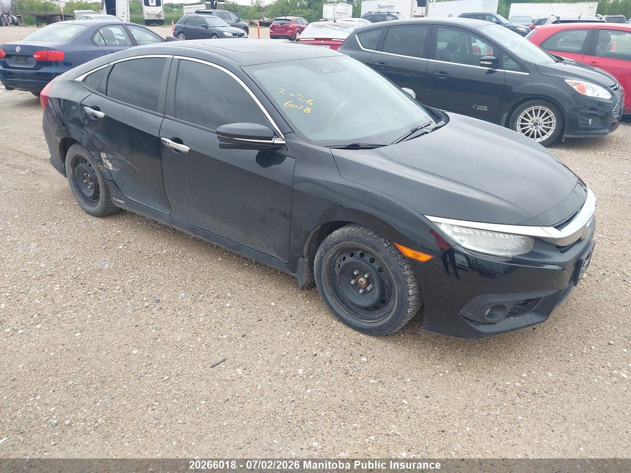 2HGFC1F9XHH104940 · 2017 HONDA Civic touring