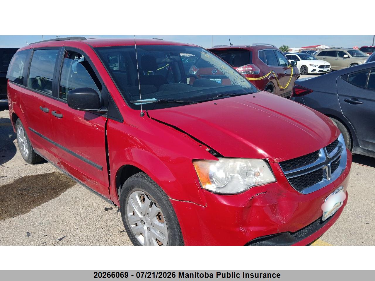 2C4RDGBG8DR729017 · 2013 DODGE GRAND CARAVAN SE