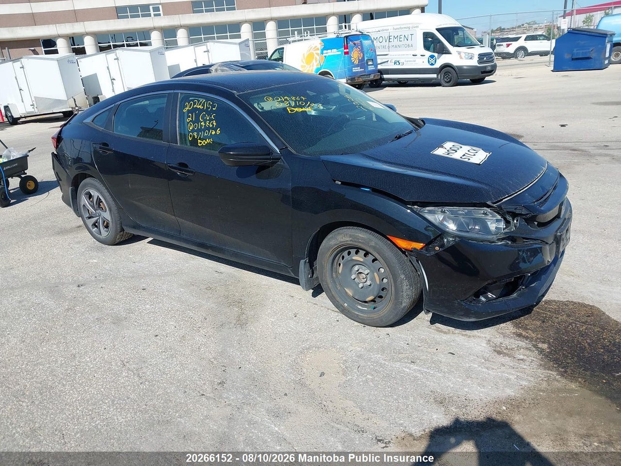2HGFC2F51MH014864 · 2021 HONDA CIVIC LX