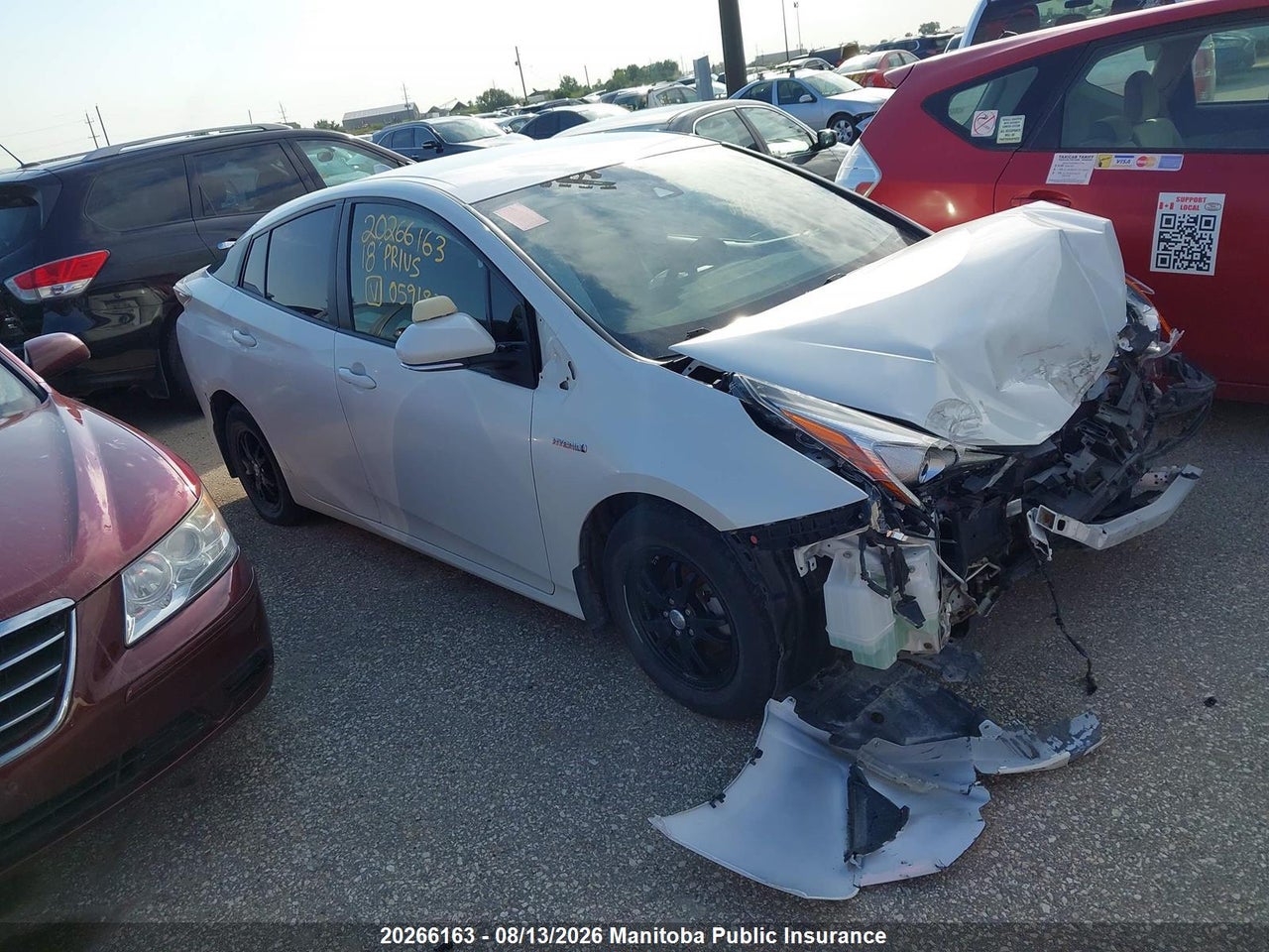 JTDKBRFU4J3059182 · 2018 TOYOTA PRIUS