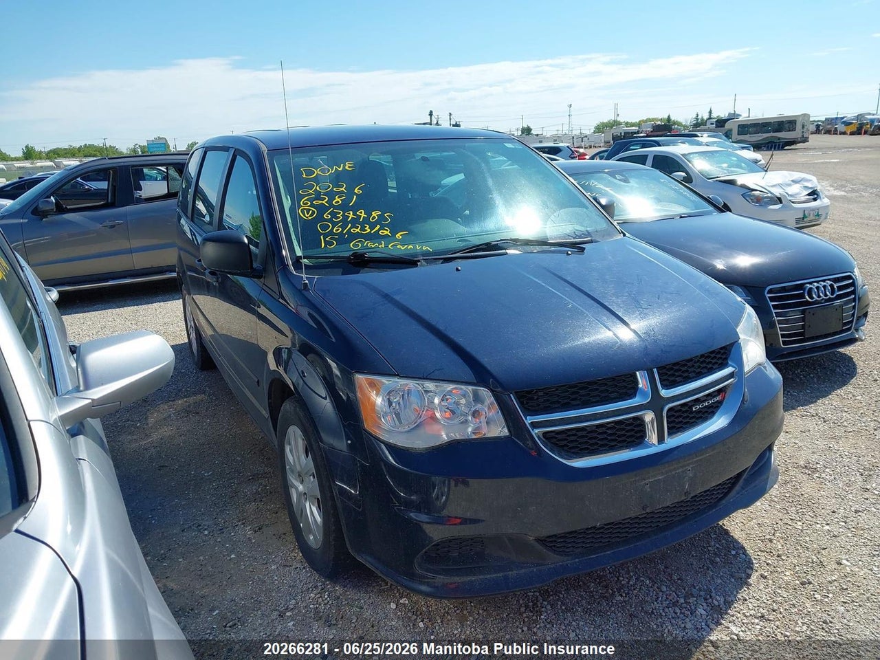 2C4RDGBG0FR634485 · 2015 DODGE GRAND CARAVAN SXT