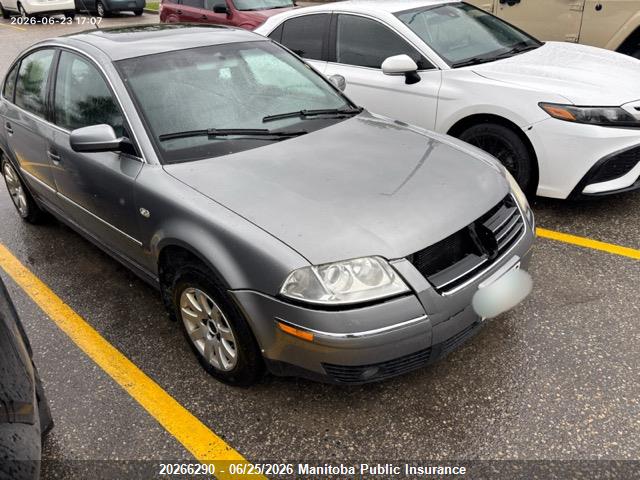 WVWPD63B23P036495 · 2003 VOLKSWAGEN PASSAT GLS