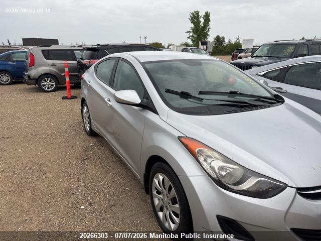 5NPDH4AE7CH068296 · 2012 HYUNDAI ELANTRA GL