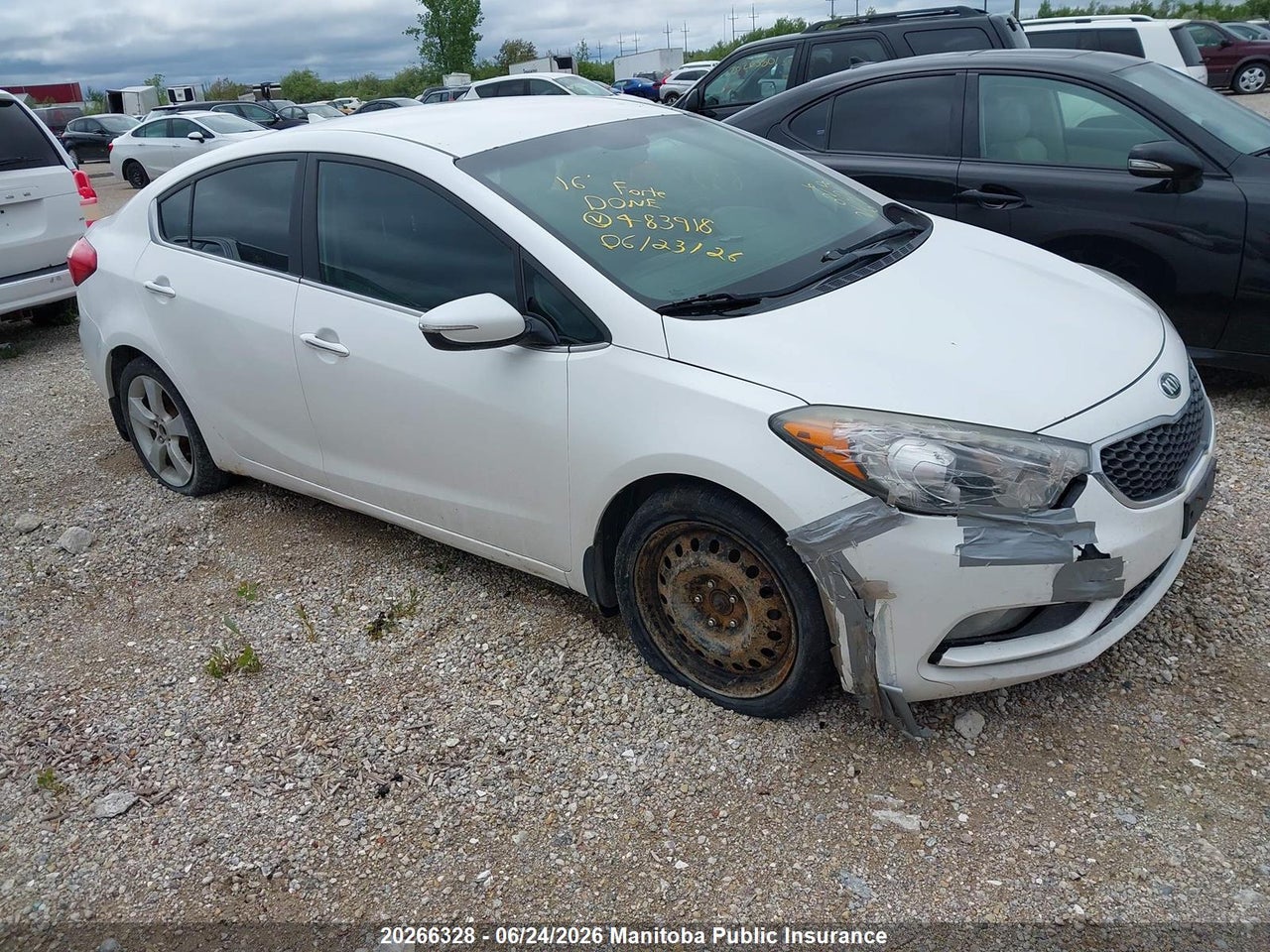 KNAFX4A87G5483918 · 2016 KIA FORTE EX