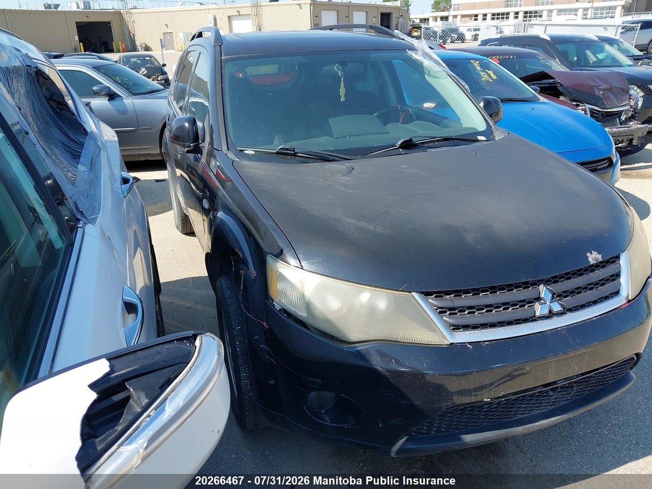 JA4MT31X38Z605024 · 2008 MITSUBISHI OUTLANDER LS