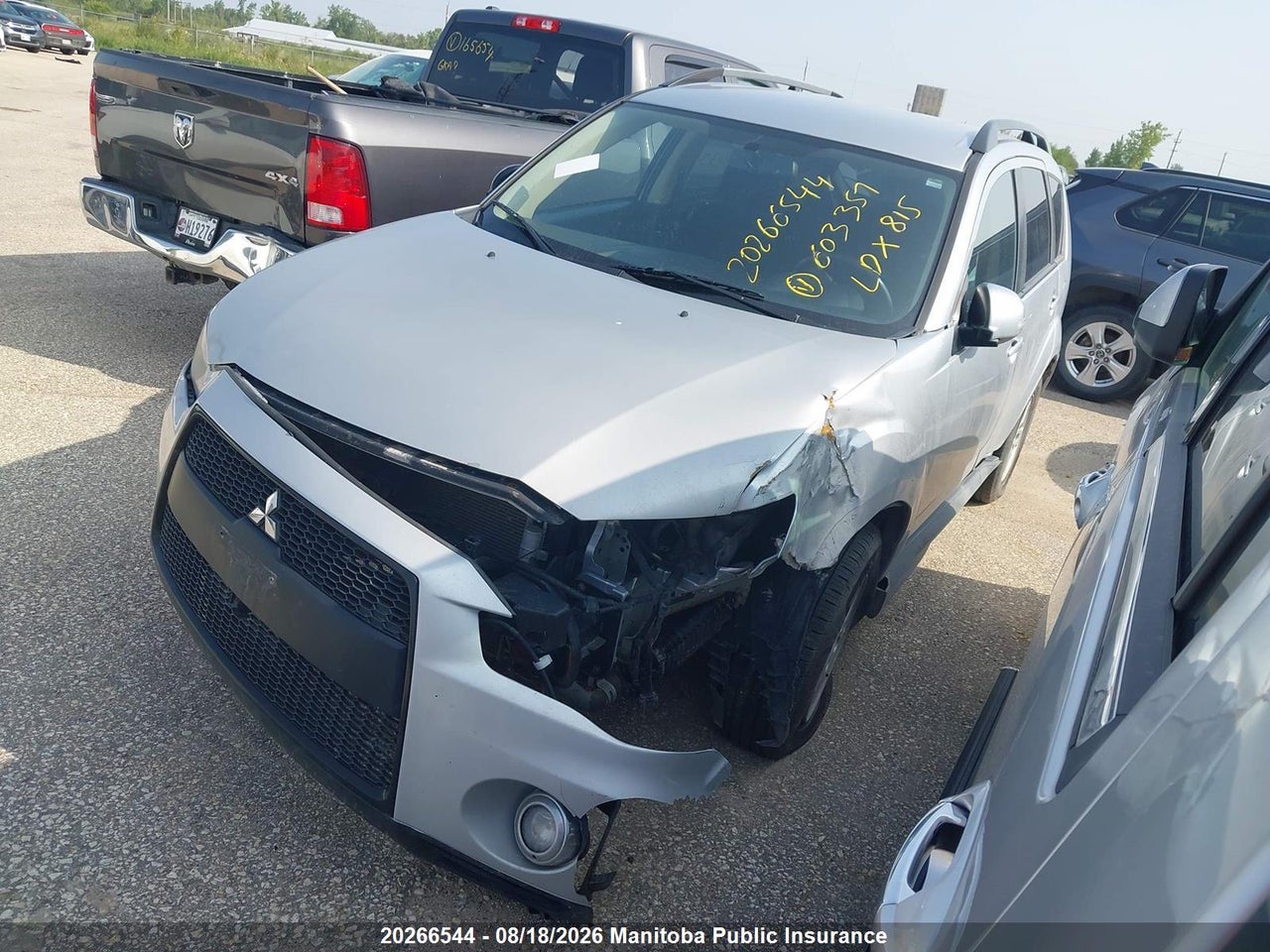 JA4JT3AX6DU603357 · 2013 MITSUBISHI OUTLANDER LS · 2/16