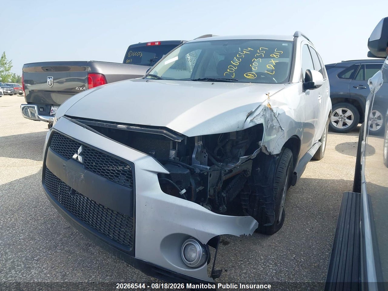 JA4JT3AX6DU603357 · 2013 MITSUBISHI OUTLANDER LS · 6/16