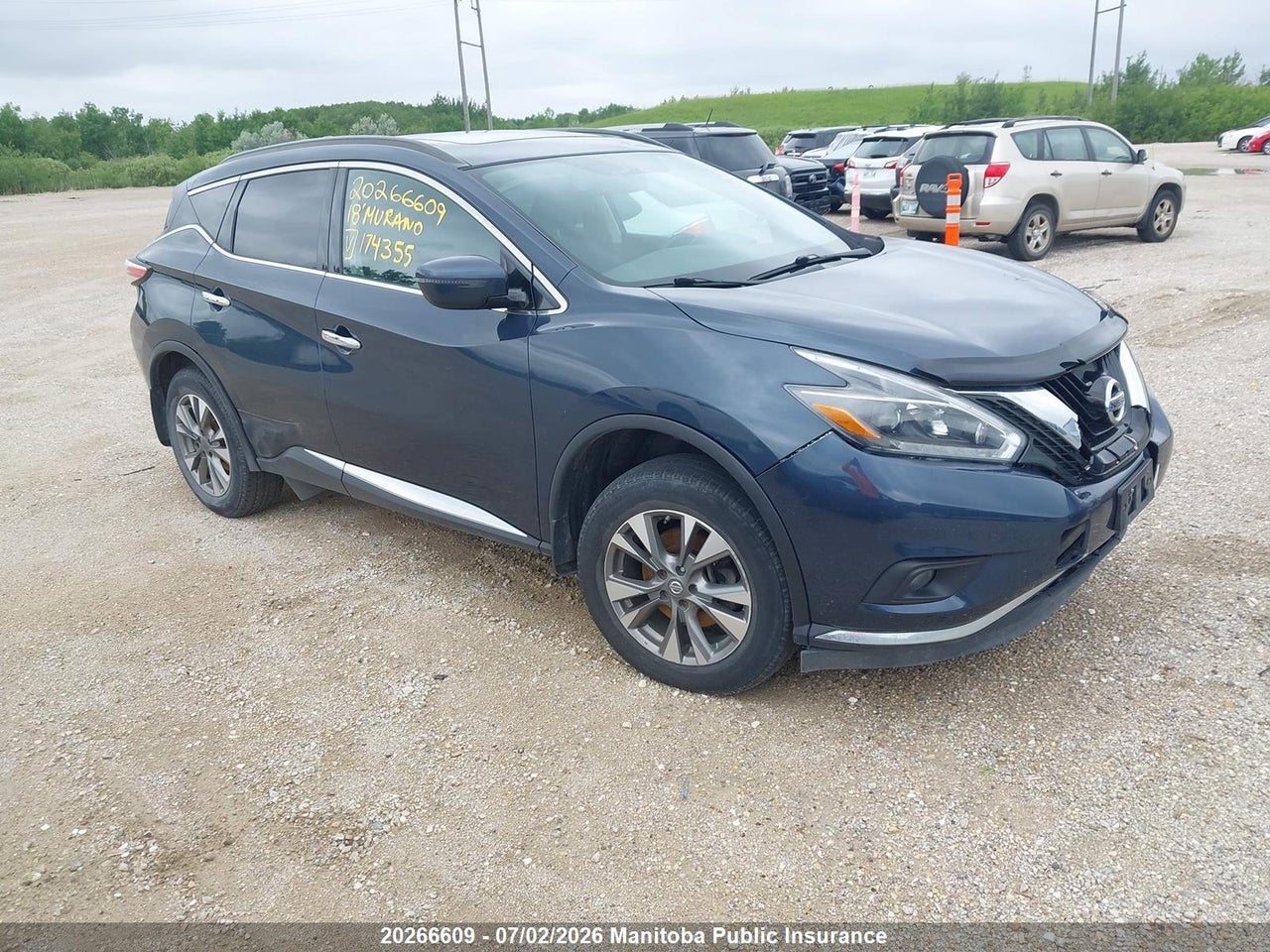5N1AZ2MH8JN174355 · 2018 NISSAN MURANO SV