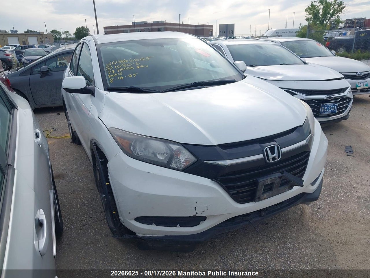 2017 HONDA HR-V LX