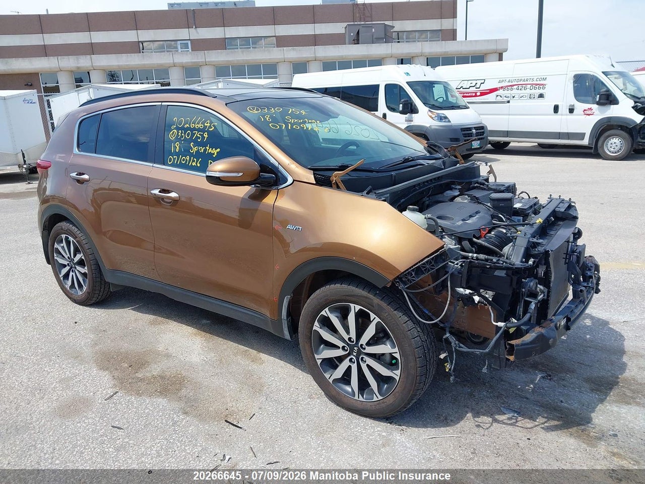 KNDPNCAC7J7330754 · 2018 KIA SPORTAGE EX