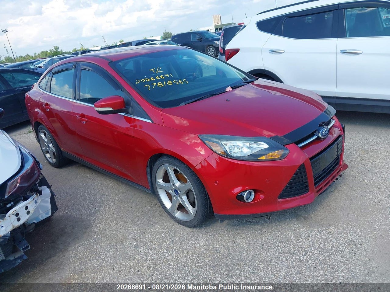 2012 FORD FOCUS TITANIUM