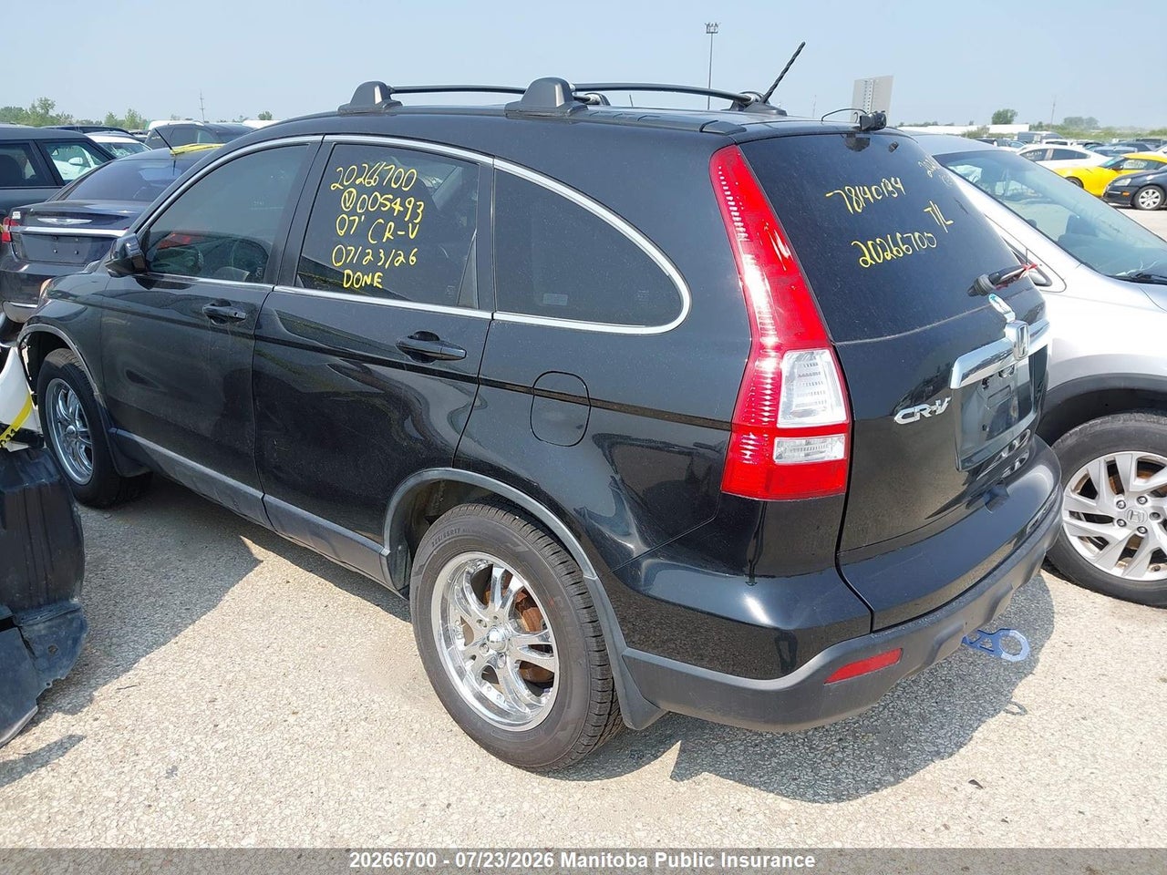 JHLRE487X7C005493 · 2007 HONDA CR-V EX-L · 3/18
