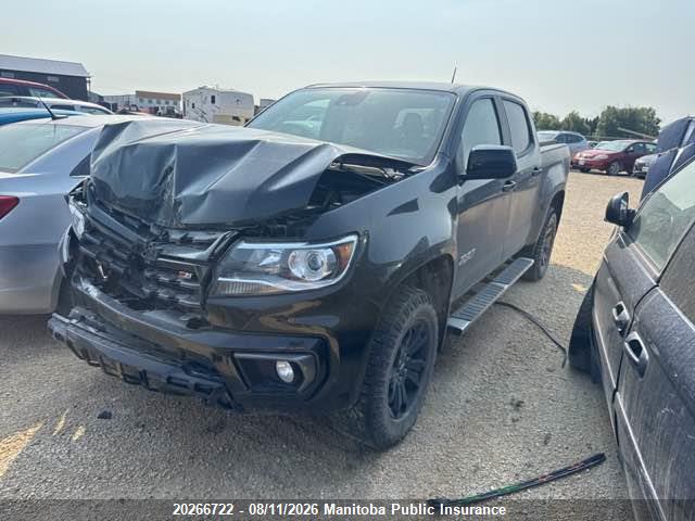 1GCGTDEN5N1153492 · 2022 CHEVROLET COLORADO Z71 CREW CAB