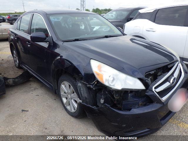 4S3BMGB63C3009348 · 2012 SUBARU LEGACY 2.5I