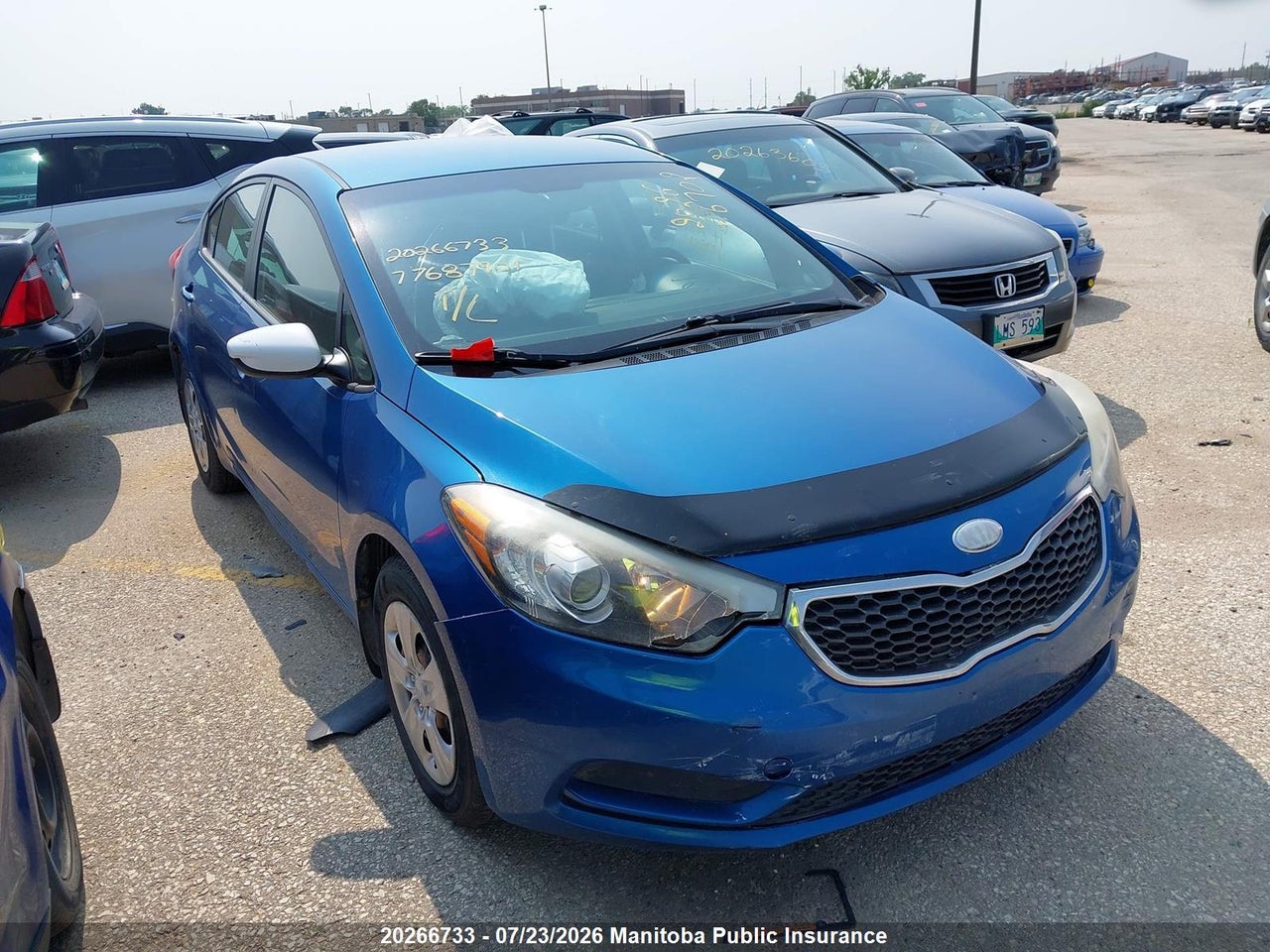 KNAFK4A62E5080133 · 2014 KIA FORTE EX