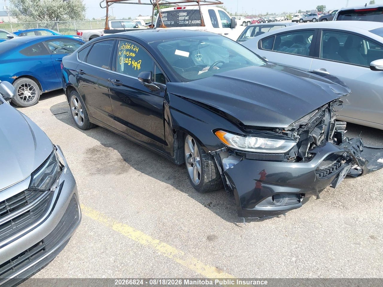 3FA6P0H97ER325492 · 2014 FORD FUSION SE