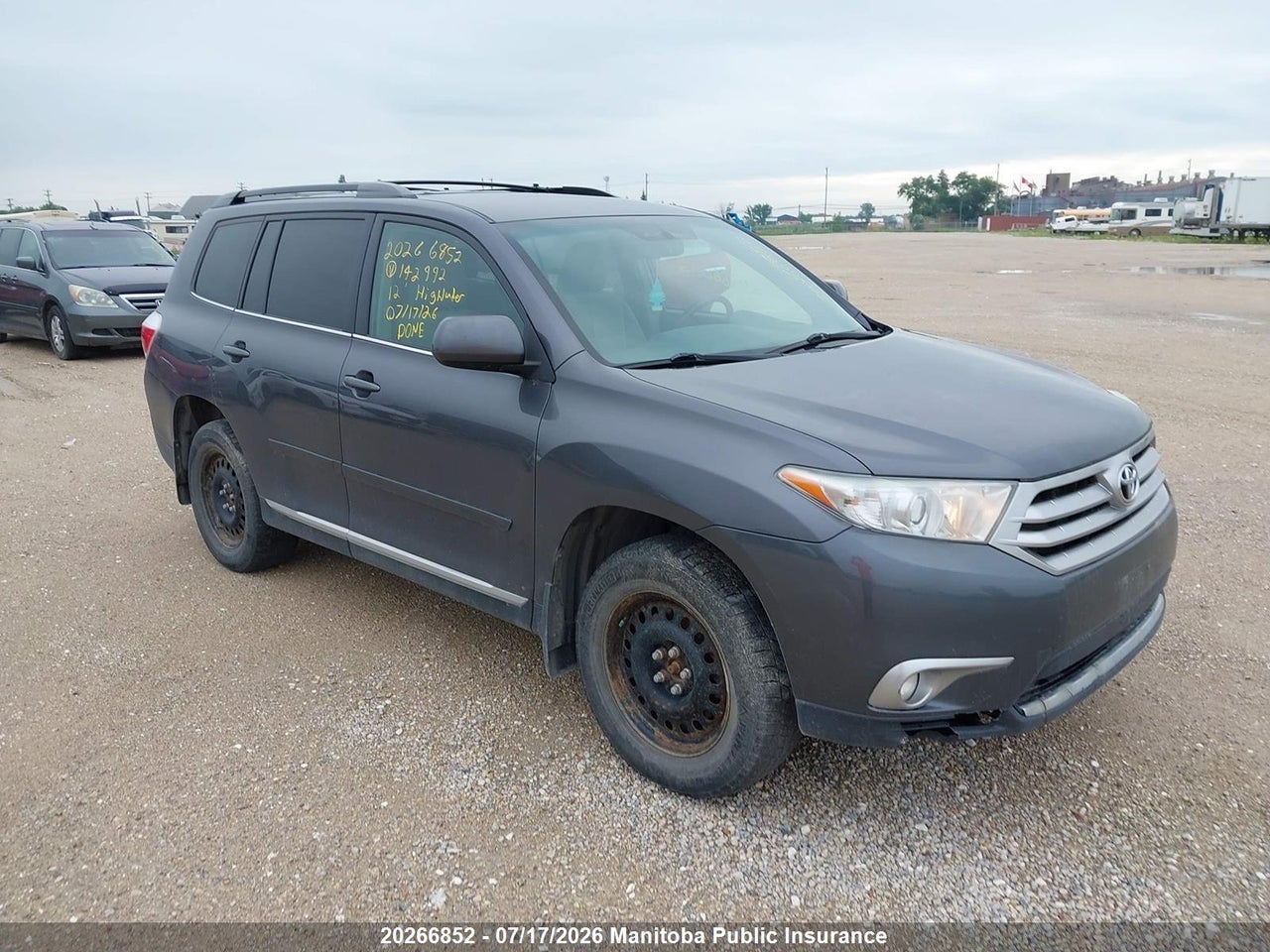5TDBK3EH1CS142992 · 2012 TOYOTA HIGHLANDER V6
