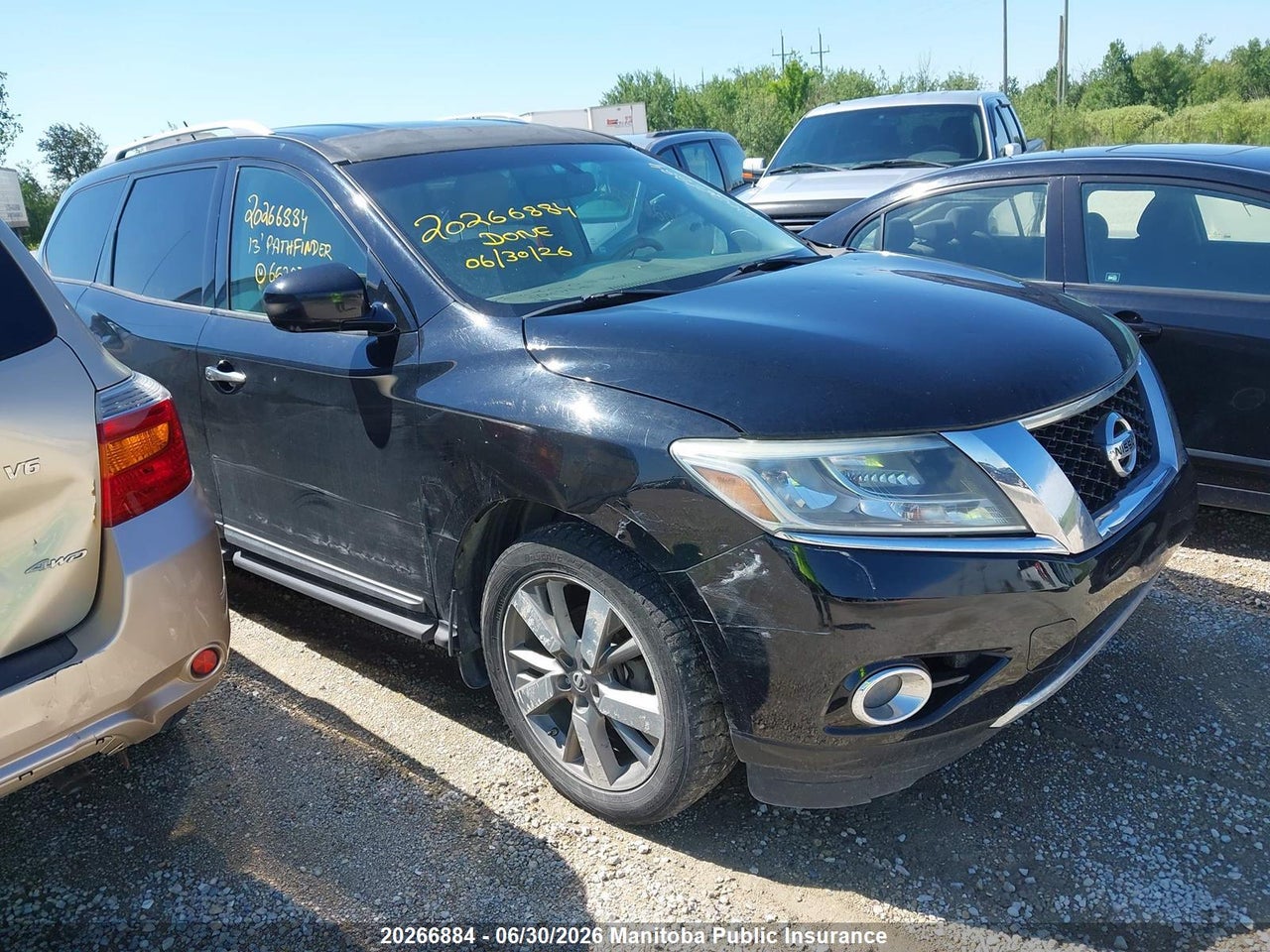 5N1AR2MM9DC652831 · 2013 NISSAN PATHFINDER PLATINUM