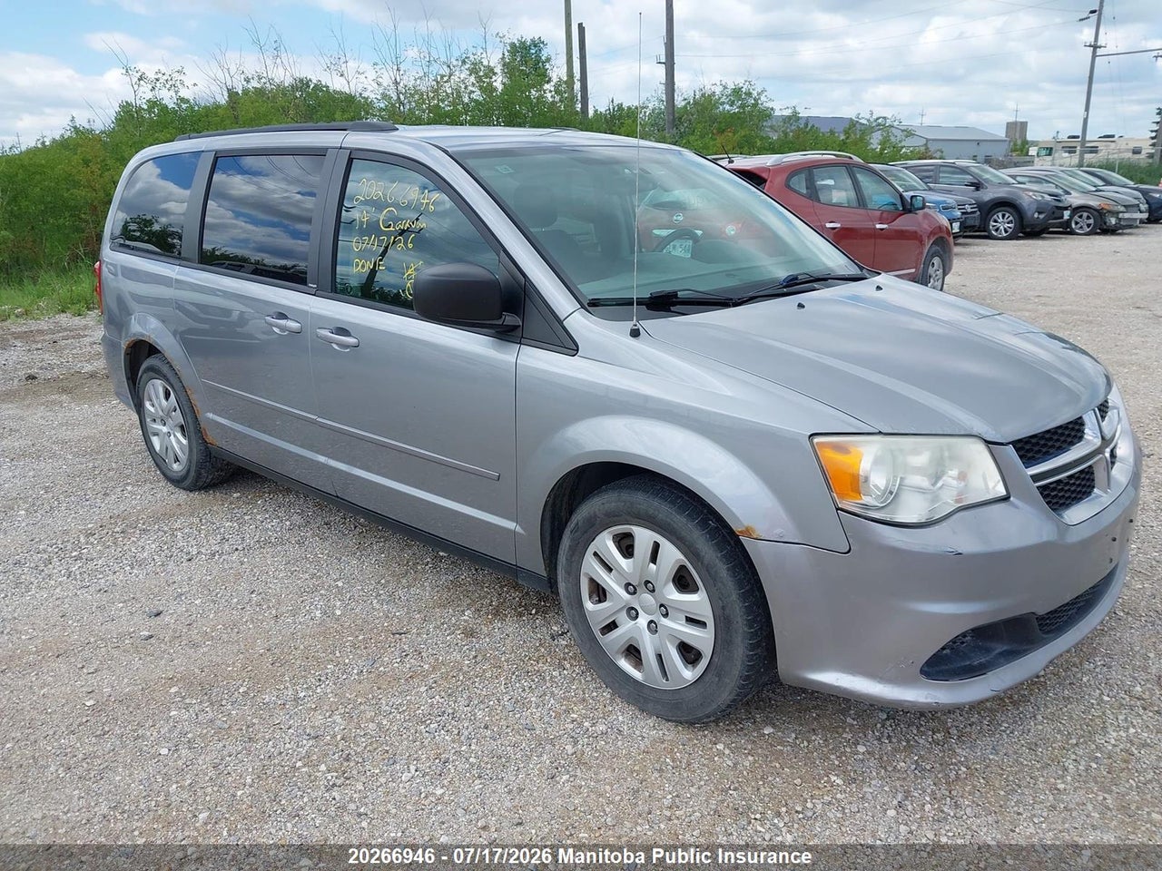2C4RDGBG4ER127278 · 2014 DODGE GRAND CARAVAN SE