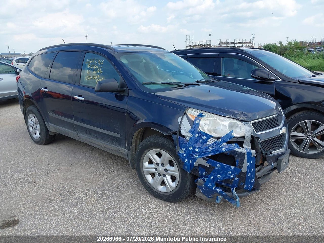 1GNKREED9CJ250916 · 2012 CHEVROLET TRAVERSE LS