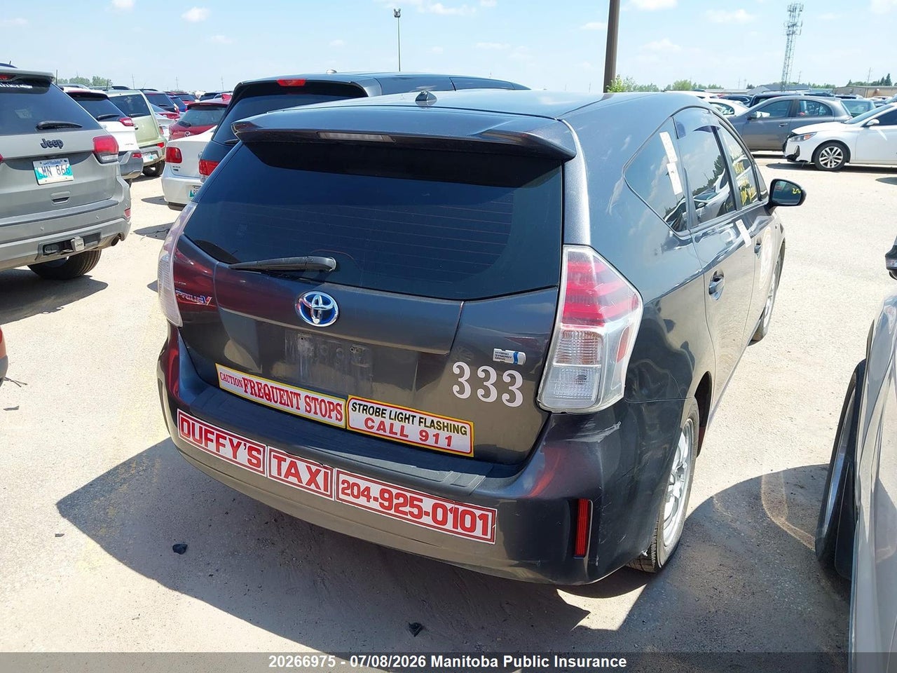 JTDZN3EU8E3307606 · 2014 TOYOTA PRIUS V · 4/18
