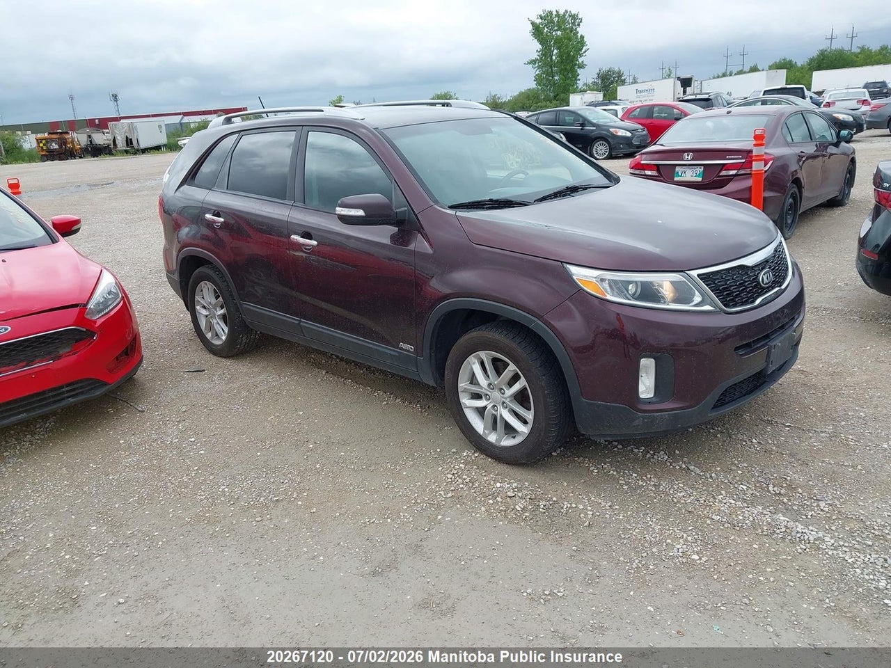 5XYKTDA79EG472511 · 2014 KIA SORENTO LX V6