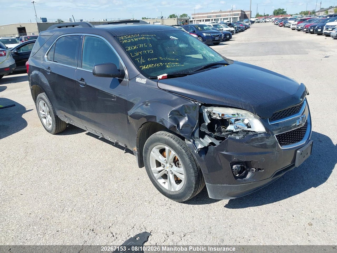 2GNFLGEK7F6150456 · 2015 CHEVROLET EQUINOX LT